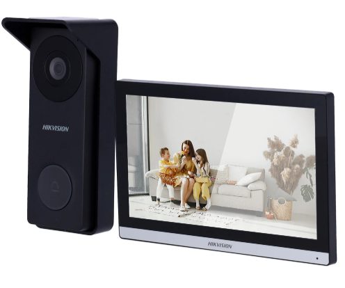 Videoportero digital con placa exterior y monitor interior